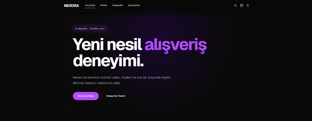Nexora — ekran görüntüsü